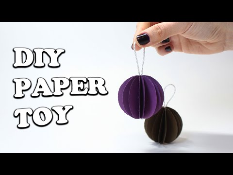 Video: Hoe Maak Je Een Papieren Kerstboom Speelgoed