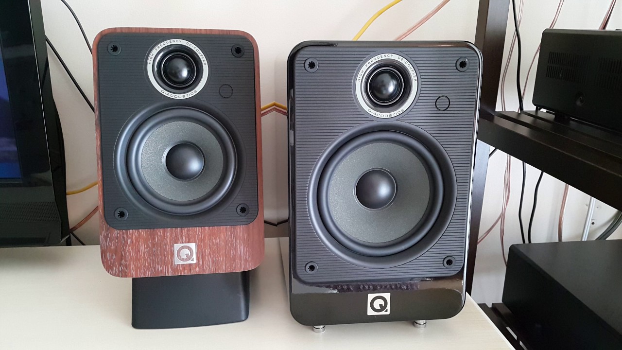 Q Acoustics 2020i  2010i Yamaha R N301 4k video