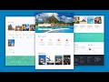 Single Page Website Using HTML, CSS &amp; jQuery | One Page Website