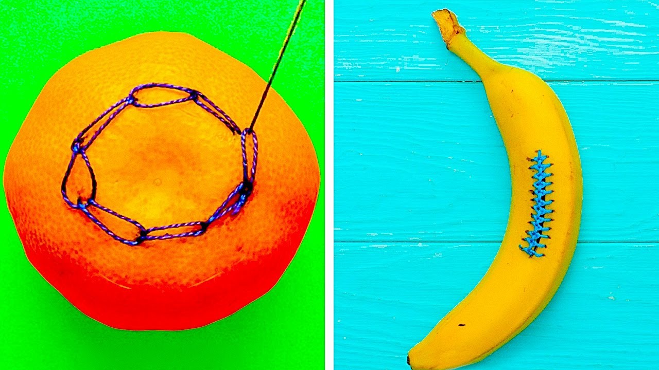 JUICY FRUIT AND VEGGIE HACKS FOR EVERYONE Unexpected Hacks To Make