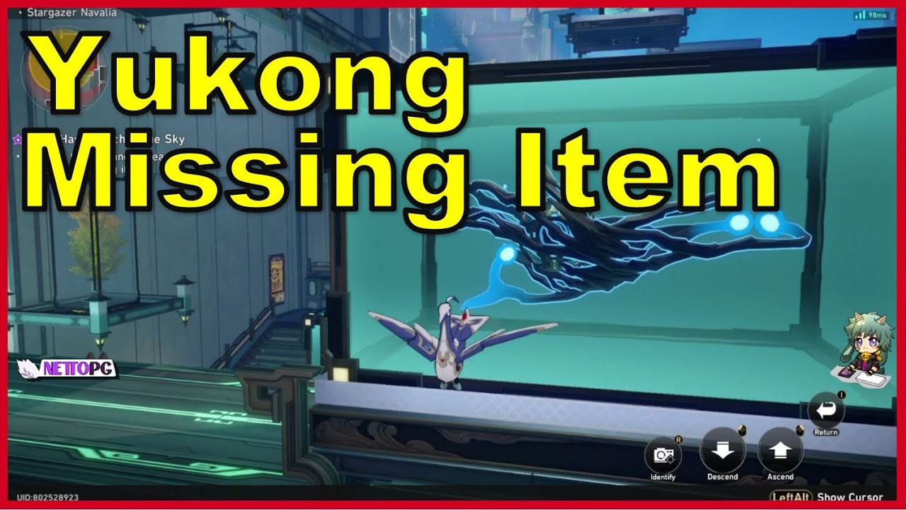 Control The Cycrane To Search For Yukong's Missing Items - Trinket