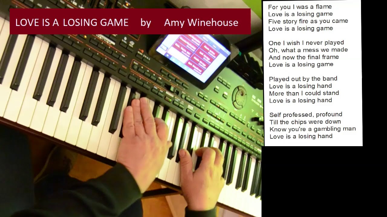 Amy Winehouse Love Is A Losing Game Demo