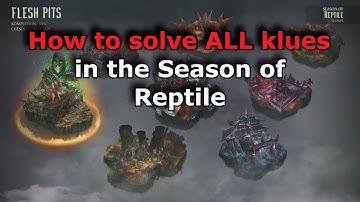 MK1 Invasions - How to solve ALL KLUES in the Season of Reptile