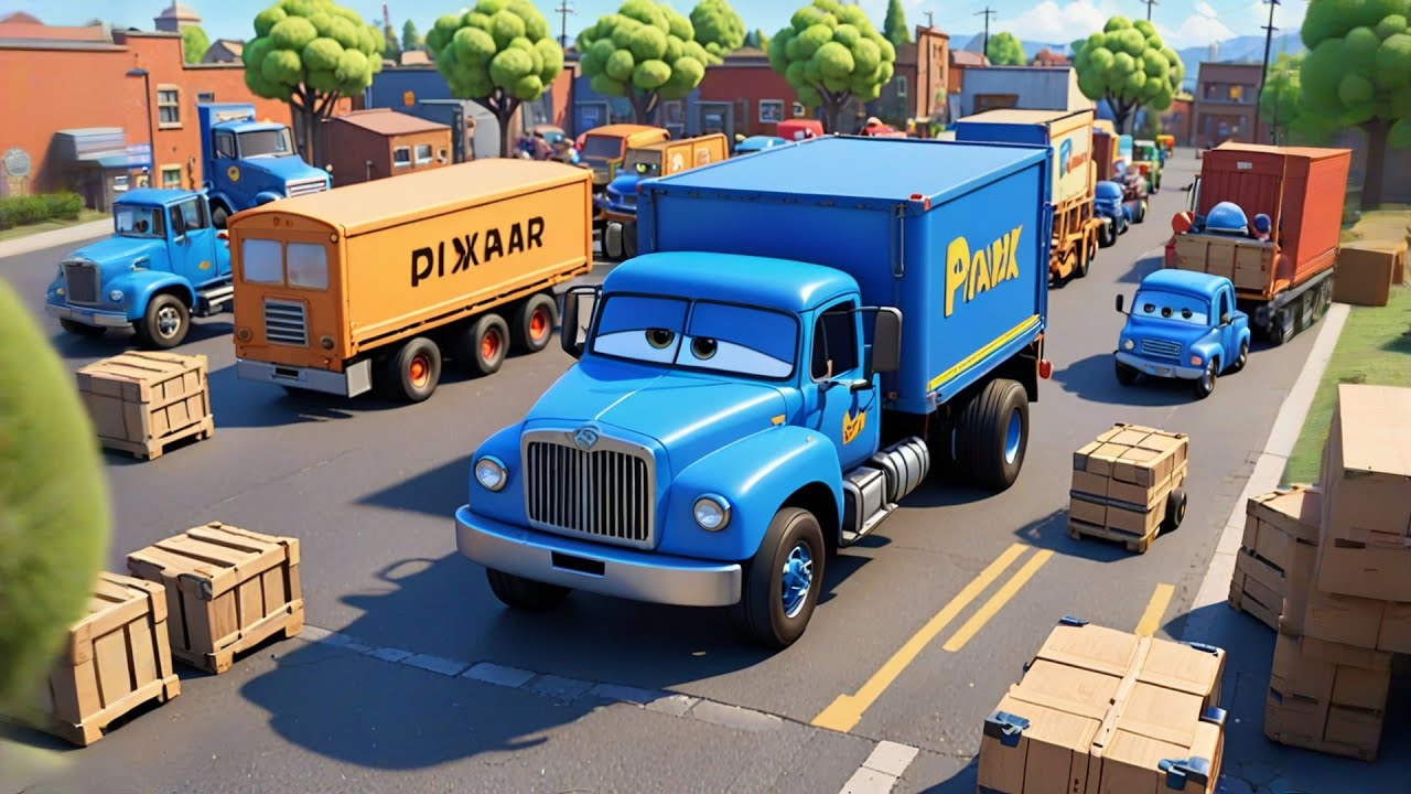 Timmy Truck Turns the Wheel | Truck Song for Kids | Learn Vehicles and Actions