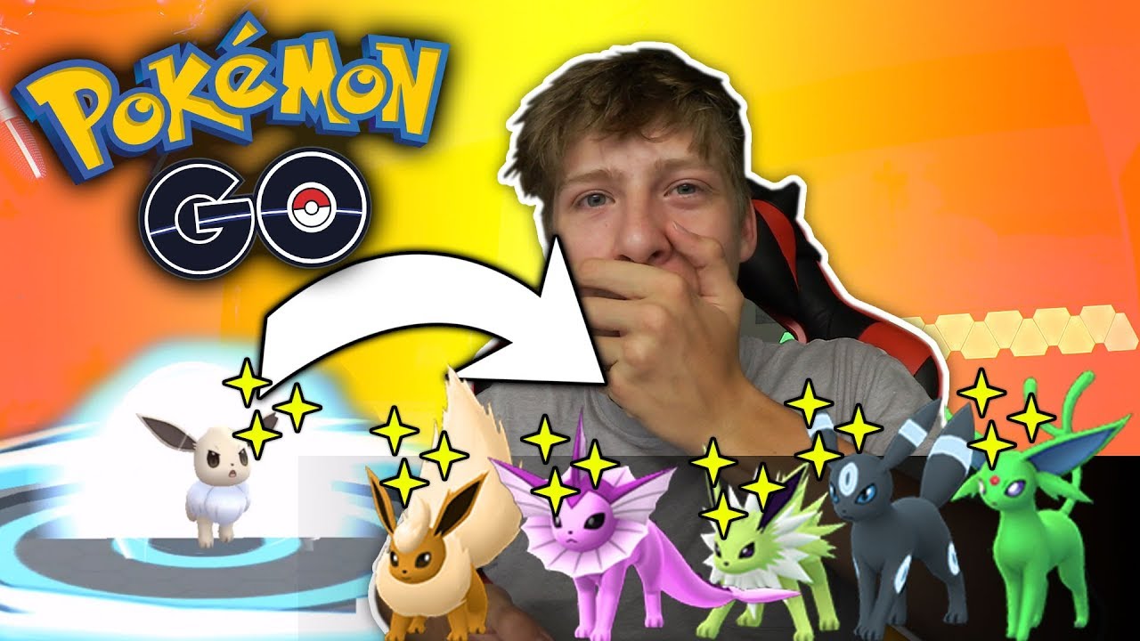 Viele Shiny Evoli Entwickeln Neue Shinys Pokemon Go Deutsch Youtube