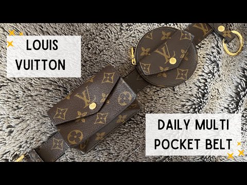 LOUIS VUITTON DAILY MULTI POCKET BELT REVEAL (Posts by Enjoying