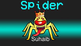 امونق اس بس انا عنكبوت مفترس!🕷️ (انا حمار!)🤣 - Among Us Spider