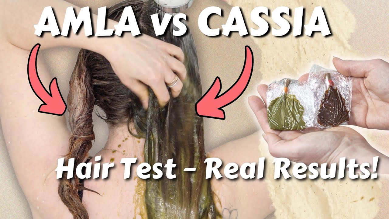 I tried CASSIA on one side of my hair and AMLA on the other – Here’s What Happened!