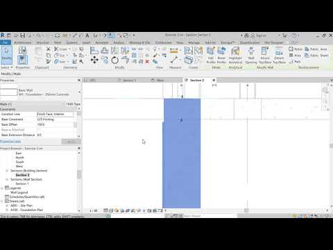 3 Revit Exercise 4 Review on Base and Top Extension Offset for the Damp Proofing material