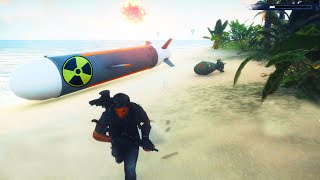 Using A Nuclear Bomb To Explode A Nuclear Missile in Just Cause 4