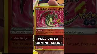 Radiant Charizard from the Pokémon Go Expansion #shorts Radiant Charizard from the Pokémon Go Expansion #shorts