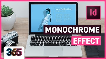 Monochrome Effect | InDesign CC Tutorial #263/365