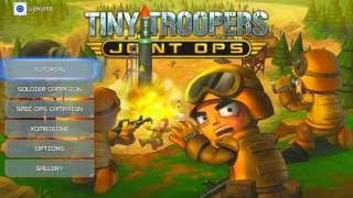 Tiny Troopers: Joint Ops Title Screen (PS3, PS4, Vita, Xbox One)