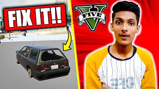 GTA 5 Roads And Buildings Disappear! | GTA 5 Textures Not Loading Fix |  Hindi
