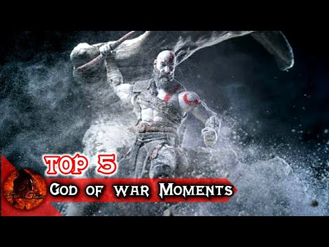 Top 5 God Of War 2018 WOW Moments | God Of War Epic Moments |  In HINDI