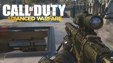 Call of Duty: Advanced Warfare Sniper Gameplay (Rail Gun Sniping)