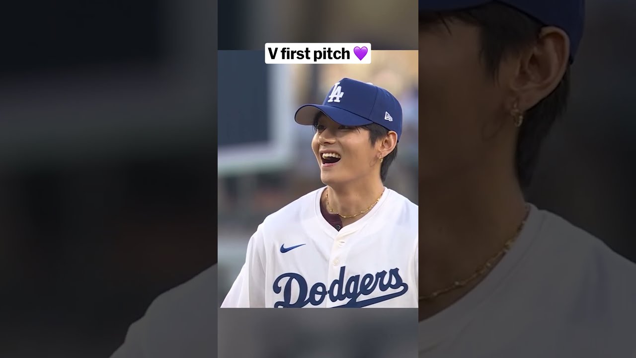 Happy 1-year anniversary of V’s first pitch to all who celebrate! 😍
