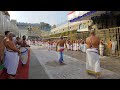 Beautiful Scene at Tirumala Sri Venkateswara Swamy Temple