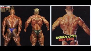 Dorian Yates Vs Ronnie Coleman Vs Jay Cutler ( BACK )