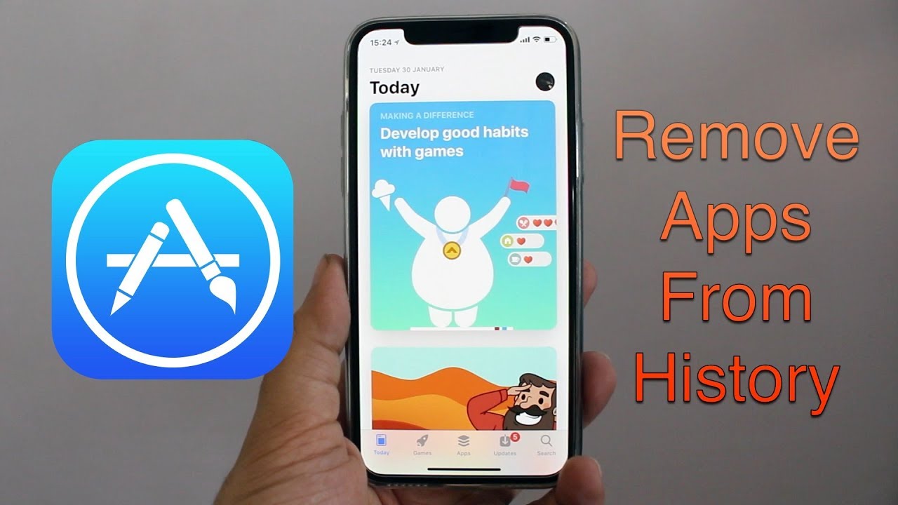 Remove Apps From App Store Purchase History