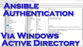 Authenticating To Ansible Tower Via Windows Active Directory