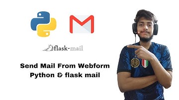 Send Mail from Webform using flask mail | Python | Flask