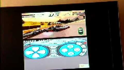 TV out on samsung Omnia : playing destruction derby 2 with FPSEce and BT gamepad