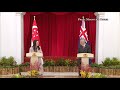 Joint Press Conference between PM Lee Hsien Loong and NZ PM Jacinda Ardern