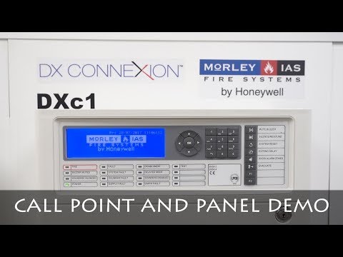 TESTING MORLEY IAS DXc1 PANEL | SYSTEM SENSOR MCP | FIRE ALARM DEMO