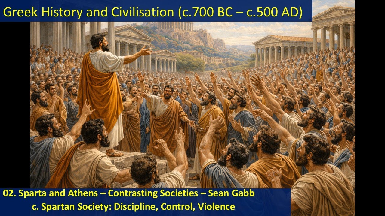 02. Sparta vs Athens (c): Spartan Childhood: The Agōgē, Infant Inspection, and State Brutality