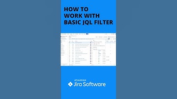 How to create a basic JQL Filter in JIRA #shorts #jirasoftware #jiratraining #tutorial