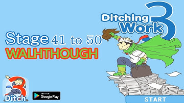 Ditching Work 3 - room escape game Level 41 42 43 44 45 46 47 48 49 50 | Ditching Work 3 Walkthrough