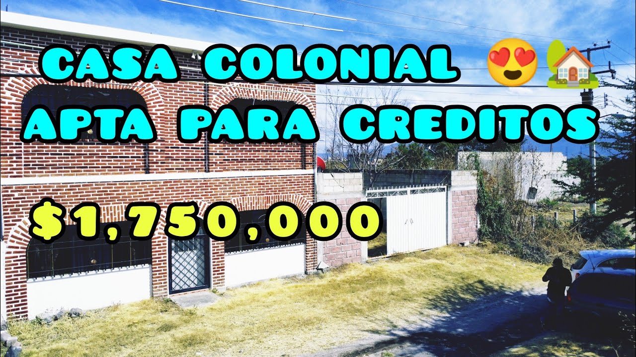 BONITA CASA COLONIAL APTA PARA CREDITOS 😍🏡💲