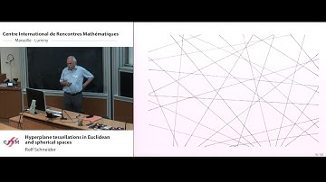 Rolf Schneider: Hyperplane tessellations in Euclidean and spherical spaces