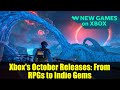 Xbox's October Releases: From RPGs to Indie Gems
