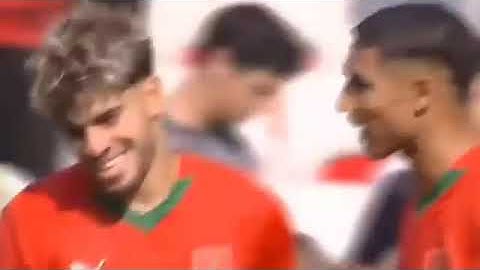 ملخص مباراة المغرب و العراق ❤️❤️