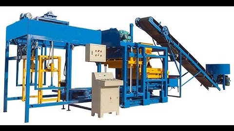 QTF4-25 automatic concrete hollow block making machine