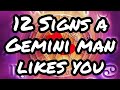 12 Signs a Gemini Man likes you | Personality Check