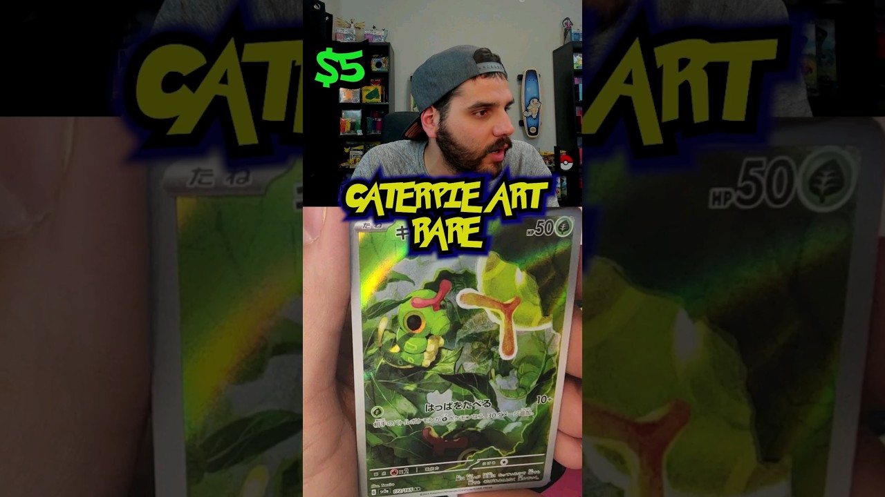 This Caterpie Is A Beautiful Card! 