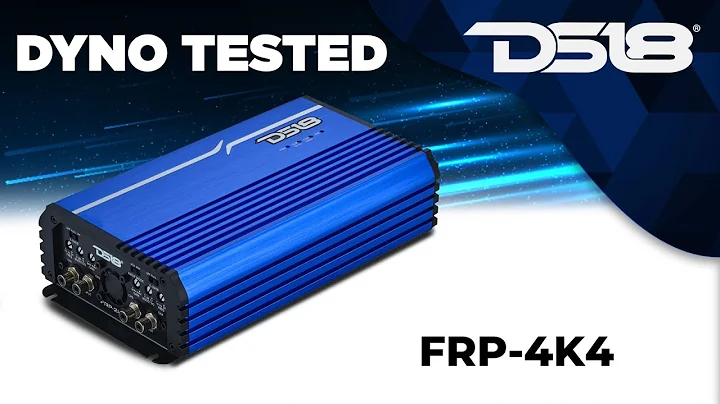 DS18 FRP-4K4 Amplifier Dyno Test