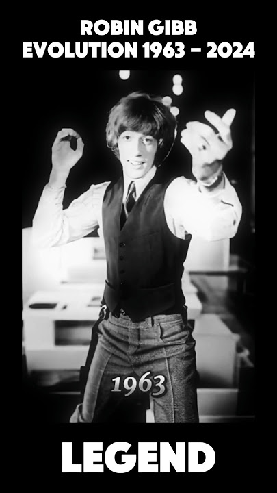 The Harmonist, Robin Gibb's Timeless Journey (1963–2024) #shorts #short #youtubeshorts #robingibb