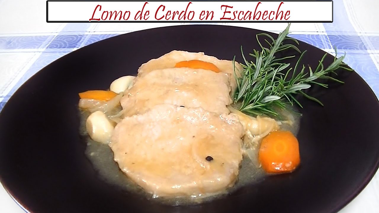 Lomo de Cerdo en Escabeche | Receta de Cocina en Familia
