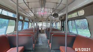 5/1/21 Ride on ExSCRTD 1971 Flxible New Look 111CCC31 Bus 7103