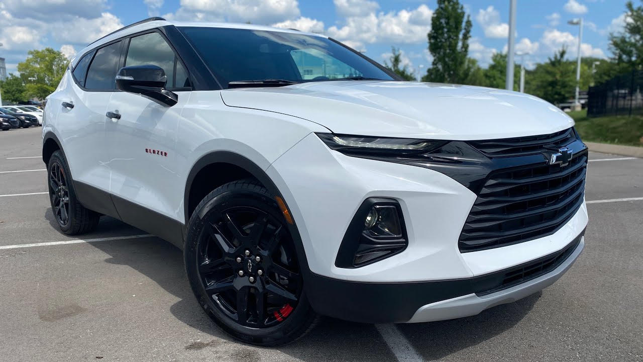 Sale gt 2021 chevrolet blazer white gt in stock