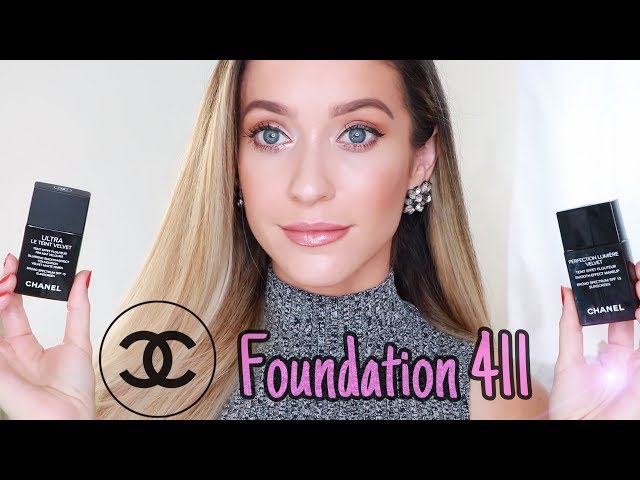 CHANEL ULTRA LE TEINT VELVET VS PERFECTION LUMIERE VELVET FOUNDATION REVIEW  