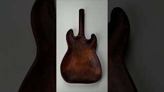 Hand Carved Guitar Bowl | Gitar Şeklinde El Oyması Ahşap Kase #woodworking
