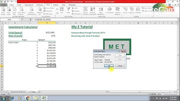 Create an Investment Fund Calculator with Microsoft Excel