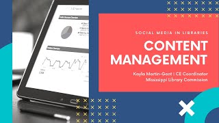 Content Management | Social Media for Libraries