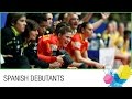 Debuting for the spanish national team  ehf euro 2016