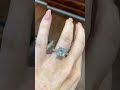 Cushion engagement ring in dallas texas  diamond and gold warehouse   dallas diamonds